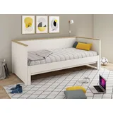 otto home Kinderbett Reigny 90 x 200 cm Kiefer massiv weiß