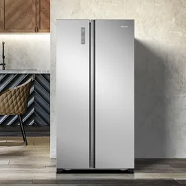 Hisense MS91518CC Side-by-Side (519 l, 1786 mm hoch, Edelstahl)