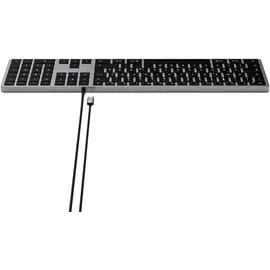 Satechi Slim W3 USB-C Wired Keyboard-DE (German)