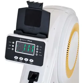 Sportplus Rudergerät für zuhause mit Luftwiderstand (8 Stufen), rower machine, Rudergerät Luft, leise & flüssig trainieren,