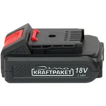 Dino Kraftpaket 18V Akku 2Ah passend zum Dino KRAFTPAKET 18 Volt-Akkusystem