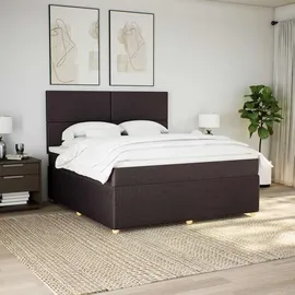 vidaXL Boxspringbett 180 x 200 cm Braun