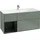 Villeroy & Boch Waschbeckenunterschrank 119,6 x 59,1 cm Olive Matt Lacquer / Black Matt Lacquer