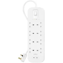 Belkin Steckdosenleiste 2 m Weiß 8 St.