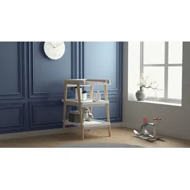 Demeyere GROUP "Tsuga", weiß (matt weiß), B:58cm H:101,2cm T:75cm, MDF, Wickelkommoden, Wickelkommode, PRAKTISCHE DESIGN