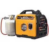 maXpeedingrods Stromerzeuger MXR3800DF, 3,5 in kW, Inverter Generator Benzin & LPG