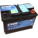 EXIDE AGM Start-Stopp-Batterie EK700 neuestes Model 2014/15 EN (A): 760 12V 70AH