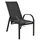 Merxx Amalfi Set 7 -tlg. 6 Stapelsessel Gartentisch 150 x 90 cm Grau