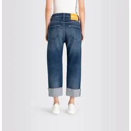 MAC Baggy Jeans in Blau mit Straight Leg-D38