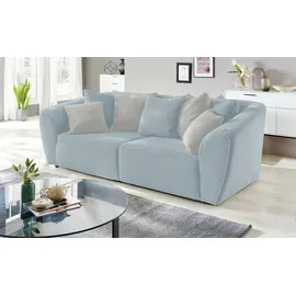 Smart Big Sofa Savita ¦ grün ¦ Maße (cm): B: 250 H: 81 T: 106.0