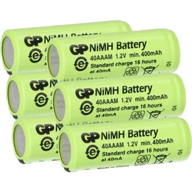 GP Akku 2/3 AAA 400 mAh 6 St.