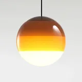 Marset Dipping Light LED-Hängelampe Ø 13 cm orange