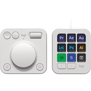 Logitech MX Creative Console, Weiß