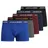 JACK & JONES Black Friday Boxershorts 5 Einheiten Black / Detail Navy Blazer / Port Royal / Dgm / Surf The Web M