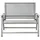Dehner Chicago 106 x 97 x 59,5 cm Grau