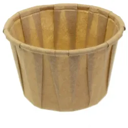 MONOUSO - Eisbecher aus Plissiertem Kraft Papier 60ml (5000 Stück)
