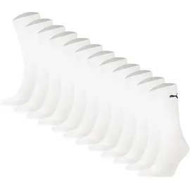 Puma Sport Crew Socken 12er Pack Schwarz/Weiß 39-42