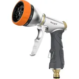 IBERGRIF Gartenbrause 7 Funktionen Metall orange