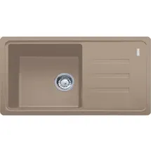 Franke BSG 611-78/39 rechts Einbauspüle kaschmir Handbetätigung 780 x 435 mm