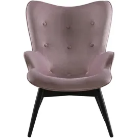 SalesFever Relaxsessel Anjo Webstoff 80 x 92 x 99 cm Grau