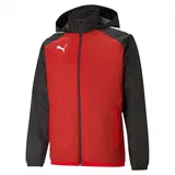 Puma teamLIGA Allwetter Jacke Kinder red/black 128