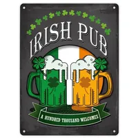 Trendaffe Metallschild XL mit Irish Pub Motiv