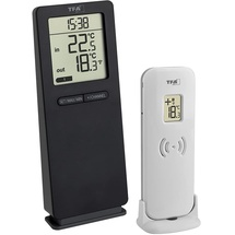 TFA 30.3071.01 schwarz LOGO 2.0 Funk-Thermometer