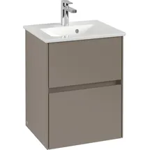 Villeroy & Boch V&B Waschtischunterschrank Collaro 47,2x61x40,4cm, WT mittig, black oak