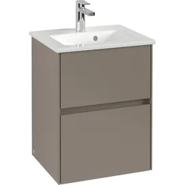 Villeroy & Boch V&B Waschtischunterschrank Collaro 47,2x61x40,4cm, WT mittig, black oak
