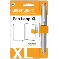 Leuchtturm 1917 XL selbstklebender Stifthalter, orange