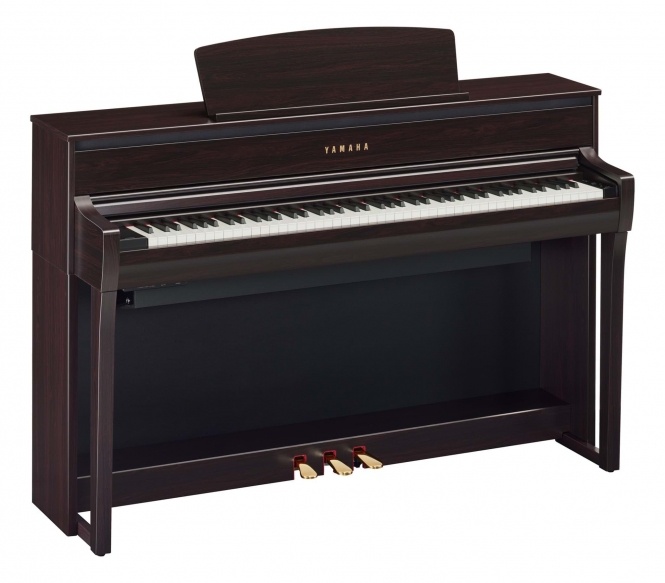 Yamaha CLP-775 R Digital Piano Rosenholz Sparpaket mit Klavierbank und Kopfhörer und Songbook