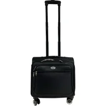 gustav voss est. 1899 Pilotenkoffer Zante 4-Rollen 55 cm / 40 l schwarz/robust