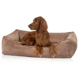 Knuffelwuff Hundebett Nunavut S 70 x 50 cm Braun
