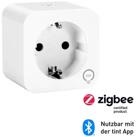 tint Smart-Home-Steckdose Weiß