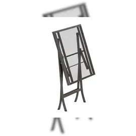 Merxx »»Samos«« Set, 5tlg., mit Tisch 60 x 60 cm, grau