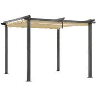 Angel Living Garten Pergola Pavillon Gartenpavillon aus Aluminium in