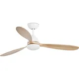 FARO Poros 33524 LED Deckenventilator weiß
