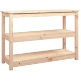 vidaXL Konsolentisch 110x40x74 cm braun