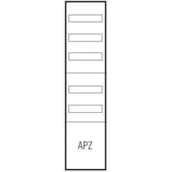 ABN Verteilerfeld 1V 1APZ 250x300mm VA17