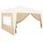 DEUBA Seitenwände für Pavillon Capri 2 Stück 3 x 6 m Beige