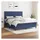 vidaXL Boxspringbett 180 x 200 cm Blau