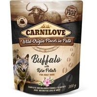 CARNILOVE Pouch Pate Buffalo with Rose Petals 300