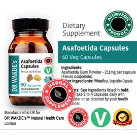 DR WAKDE's Asafoetida Kapseln 60 St.