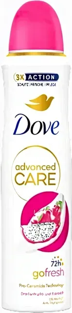 Dove Advanced Care Deodorant Spray Go Fresh Drachenfrucht & Kokosduft 150 ml