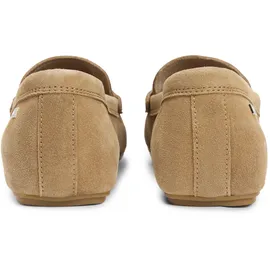 Tommy Hilfiger Flag Soft Suede Driver Loafer Damen Khaki 38