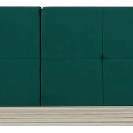 [en.casa] Porvoo 140 x 200 cm Dunkelgrün