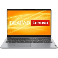 Lenovo IdeaPad 1i Laptop | 15,6" Full HD Display | Intel Core i3-1215U | 8GB RAM | 512GB SSD | Intel UHD Grafik | Win11 Home | grau | QWERTZ | 3 Monat