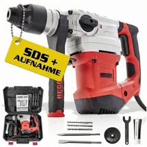 Hecht 1036 Bohrhammer SDS + inkl. Koffer 1500 W