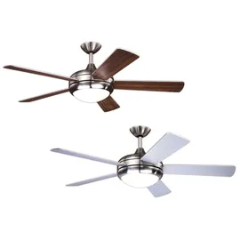 AireRyder Ursa Deckenventilator mit Beleuchtung 132 cm Silber/Walnuss