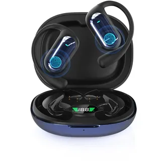 ANSTEN Ki Übersetzer Kopfhörer, Translator Earbuds Bluetooth 5.4, 168 Sprachen Smart Kopfhörer Übersetzer Echtzeit mit APP, Open Ear Kopfhörer Sind Perfekt für Reisen, Geschäft und Studium